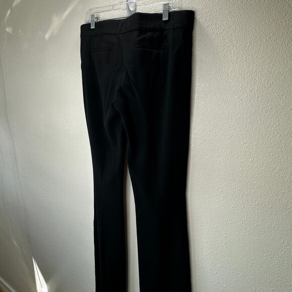 Tom Ford Black Viscose Blend Slight Flare Long Dress Pants 46 / 12 - Picture 7 of 13